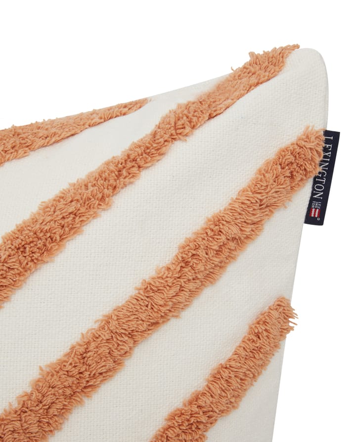 Funda de cojín Rug Graphic Canvas 50x50 cm, Blanco-beige Lexington