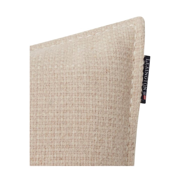 Funda de cojín Structured Wool Cotton mix 50x50 cm - Off-white - Lexington