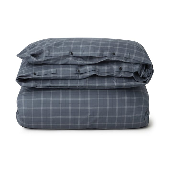 Funda nórdica Checked Pinpoint Oxford 150x210 cm, Dove Lexington