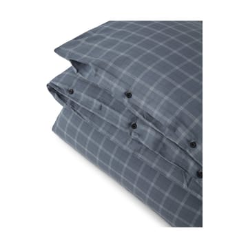 Funda nórdica Checked Pinpoint Oxford 150x210 cm - Dove - Lexington