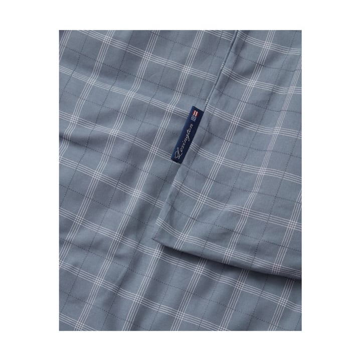 Funda nórdica Checked Pinpoint Oxford 150x210 cm, Dove Lexington