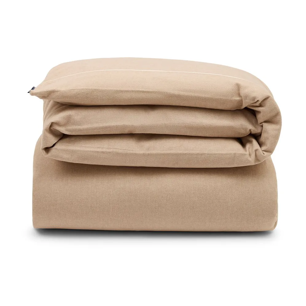 Funda nórdica Herringbone Flannel 150x210 cm, Beige-off white Lexington