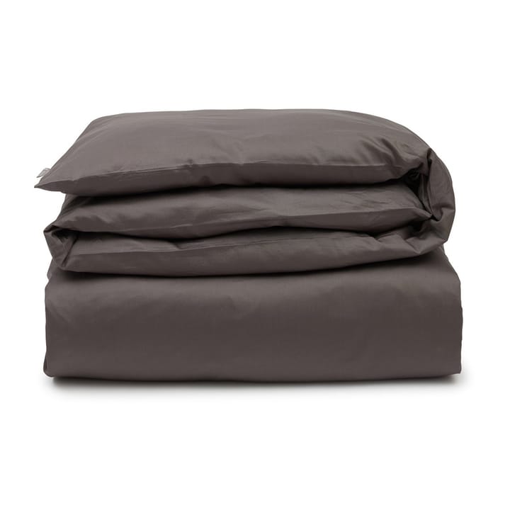 Funda nórdica Hotel Cotton Sateen 150x210 cm - Charcoal grey - Lexington