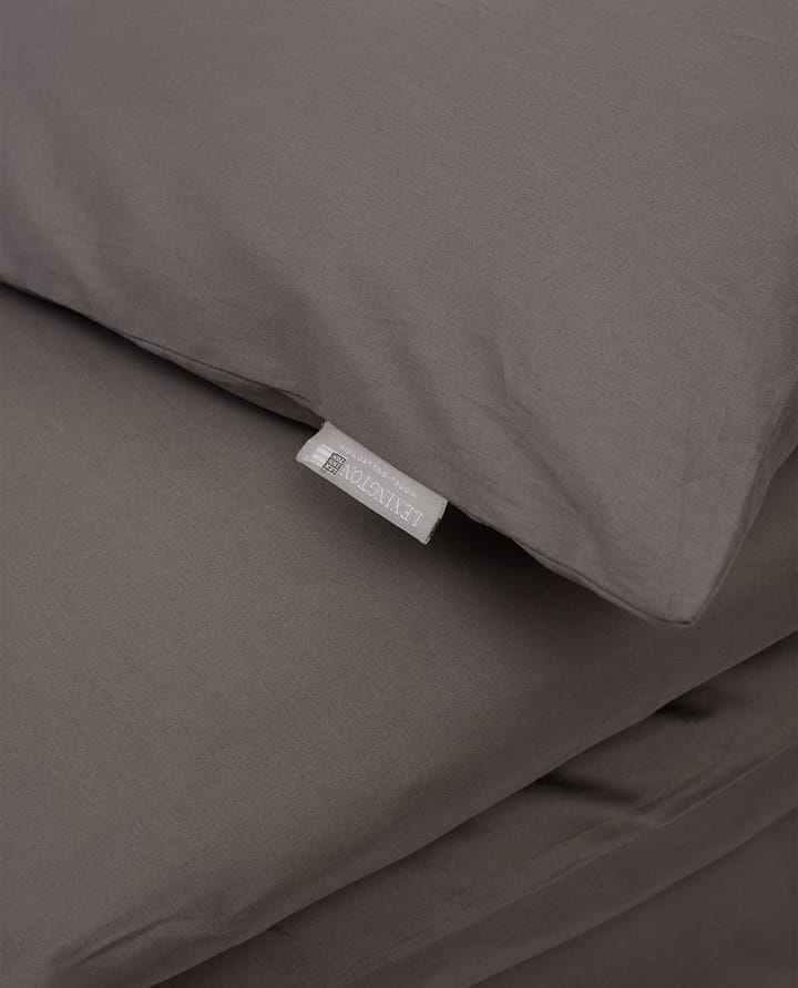 Funda nórdica Hotel Cotton Sateen 150x210 cm, Charcoal grey Lexington