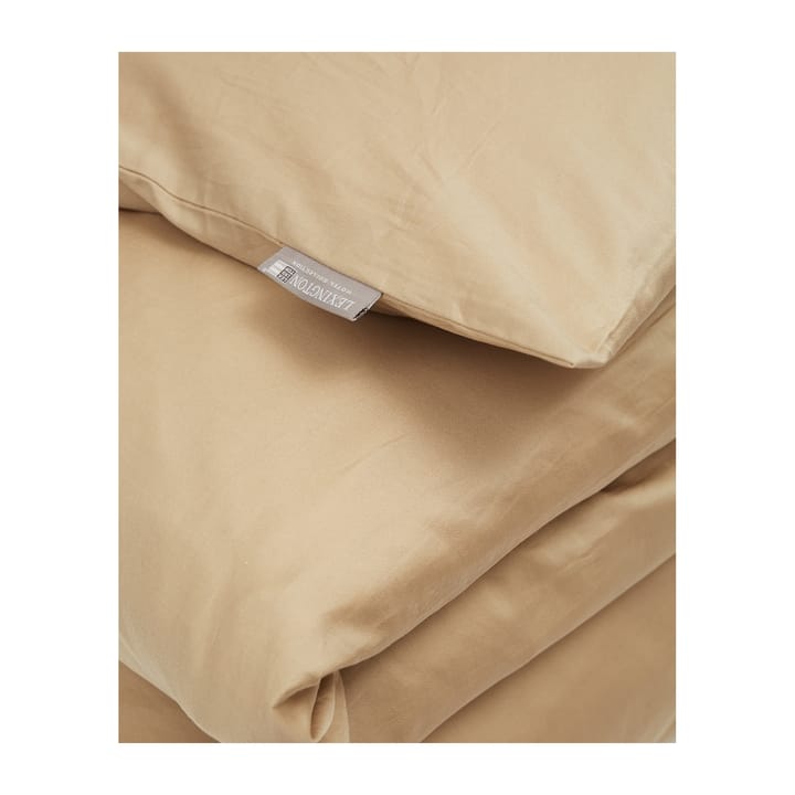Funda nórdica Hotel Cotton Sateen 220x220 cm, beige claro Lexington