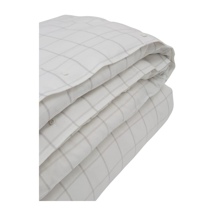 Funda nórdica Hotel Light Flannel 150x210 cm, blanco-beige claro Lexington