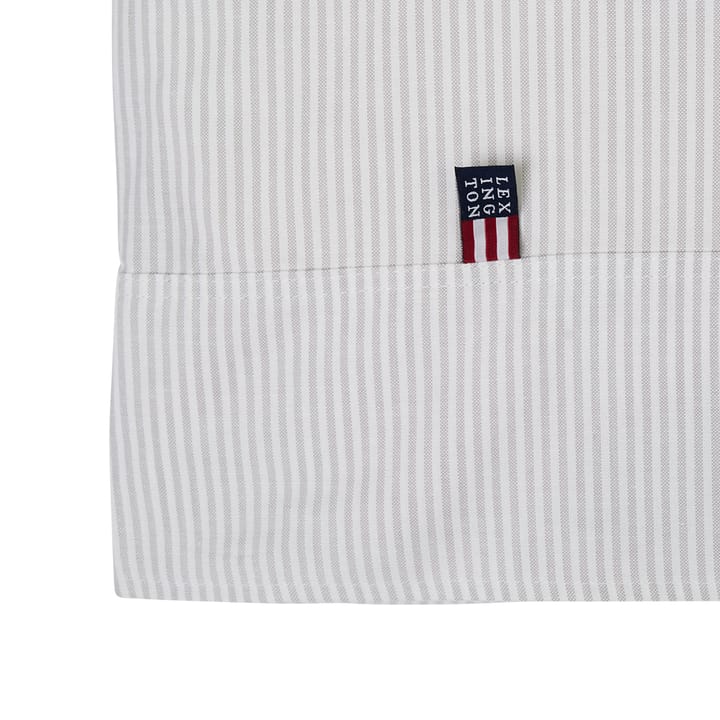 Funda nórdica Icons Pin Point 220x220 cm, Beige-white Lexington