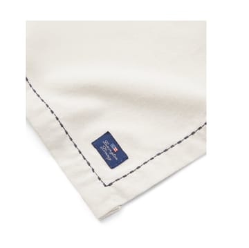 Individual Org Cotton Oxford stitches 40x50 cm - Dark gray-beige - Lexington