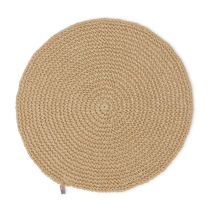 Individual Round Recycled Paper Straw Ø38 - Beige - Lexington