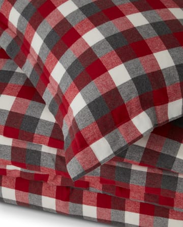 Juego de funda nórdica Checked Flannel - 2x50x60 cm, 220x220 cm - Lexington