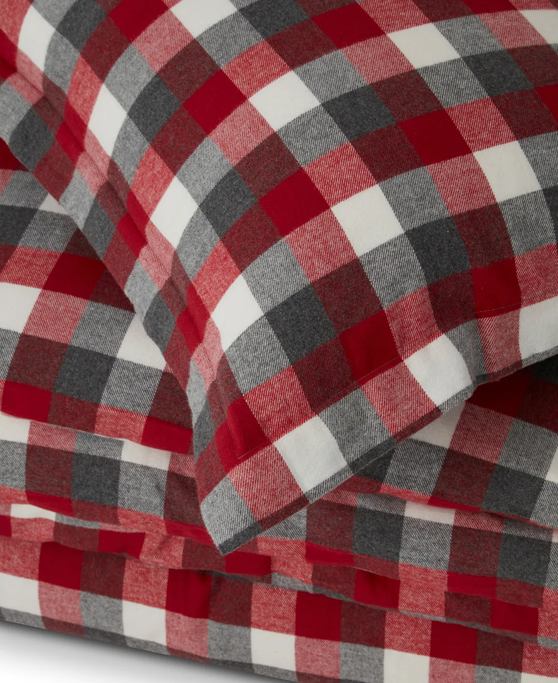Juego de funda nórdica Checked Flannel, 50x60 cm, 150x210 cm Lexington