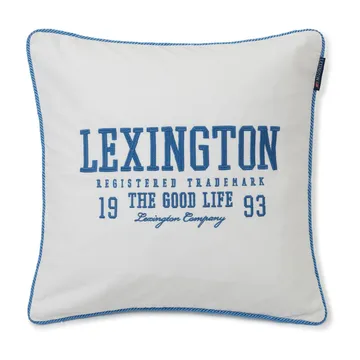Logo Twill Funda de cojín 50x50 cm - White-blue - Lexington