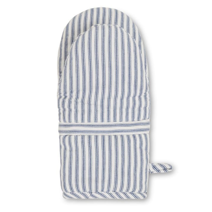 Manopla de horno Icons Herringbone Striped - Blue-white - Lexington