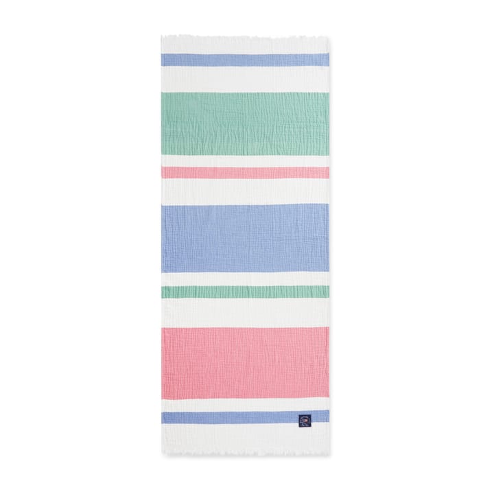 Manta de algodón Striped waffle 130x170 cm, Multi Lexington