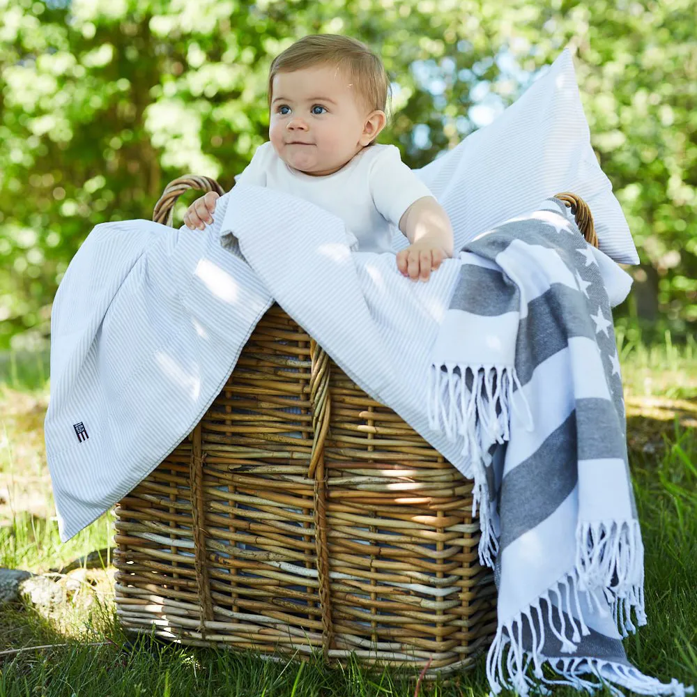 Manta Icons Baby Flag 90x120 cm, Grey Lexington