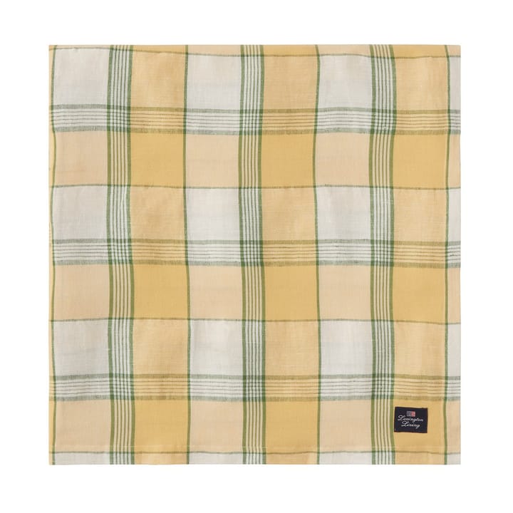 Mantel Easter Linen/Cotton 150x250 cm, Yellow-green Lexington