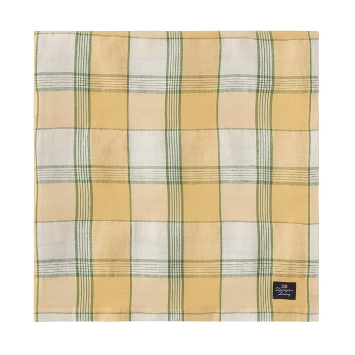 Mantel Easter Linen/Cotton 150x250 cm - Yellow-green - Lexington