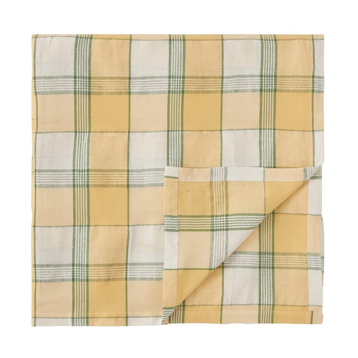 Mantel Easter Linen/Cotton 150x250 cm, Yellow-green Lexington