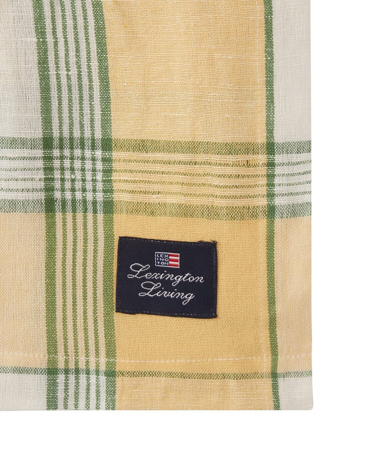 Mantel Easter Linen/Cotton 150x250 cm, Yellow-green Lexington