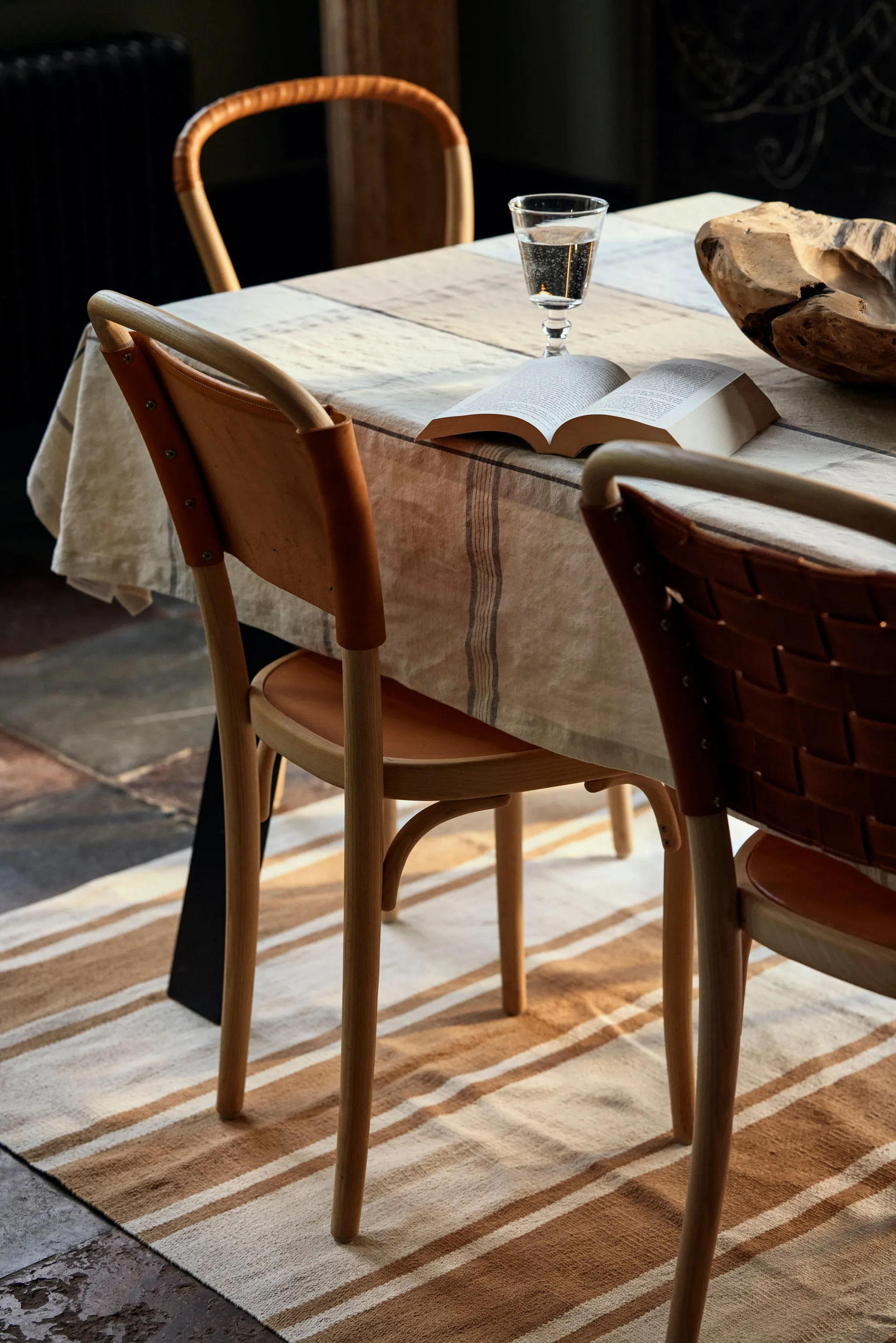 Mantel Easter Linen/Cotton 150x250 cm, Yellow-green Lexington