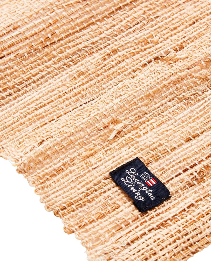 Mantel individual Handwoven Hemp/Ramie 50x36 cm, Natural Lexington