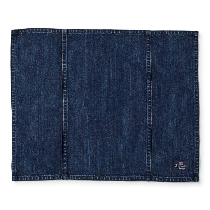 Mantel individual Icons Denim 40x50 cm - Denim blue - Lexington