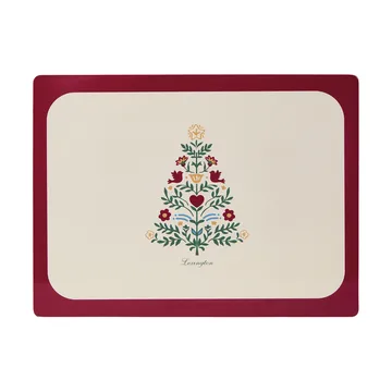 Mantel individual laminado y reversible Lexington - Red-light beige, 30x40 cm, 2-pack - Lexington