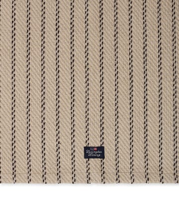 Mantel individual Striped Jute Cotton 40x50 cm - Beige-dark gray - Lexington