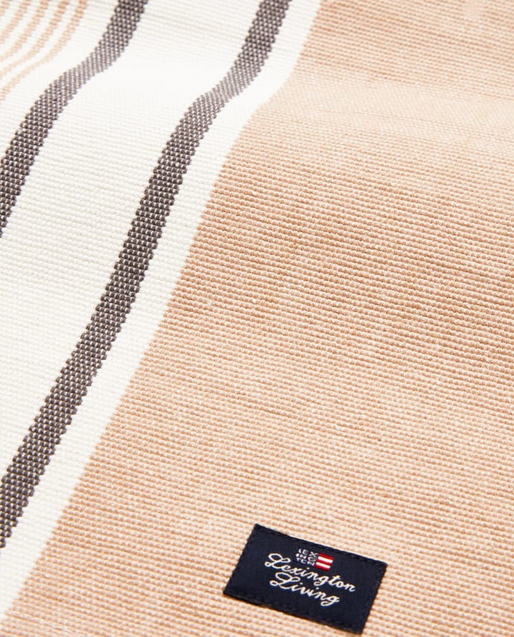 Mantel individual Striped Organic Cotton 40x50 cm, Beige Lexington