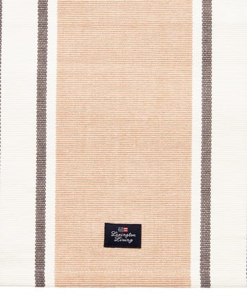 Mantel individual Striped Organic Cotton 40x50 cm - Beige - Lexington