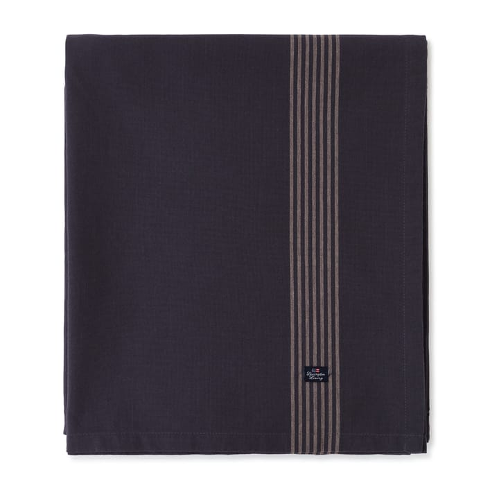 Mantel Organic Cotton Oxford 150x250 cm - Dark gray-beige - Lexington