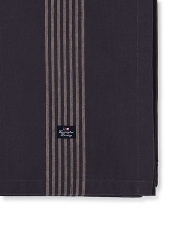 Mantel Organic Cotton Oxford 150x250 cm - Dark gray-beige - Lexington