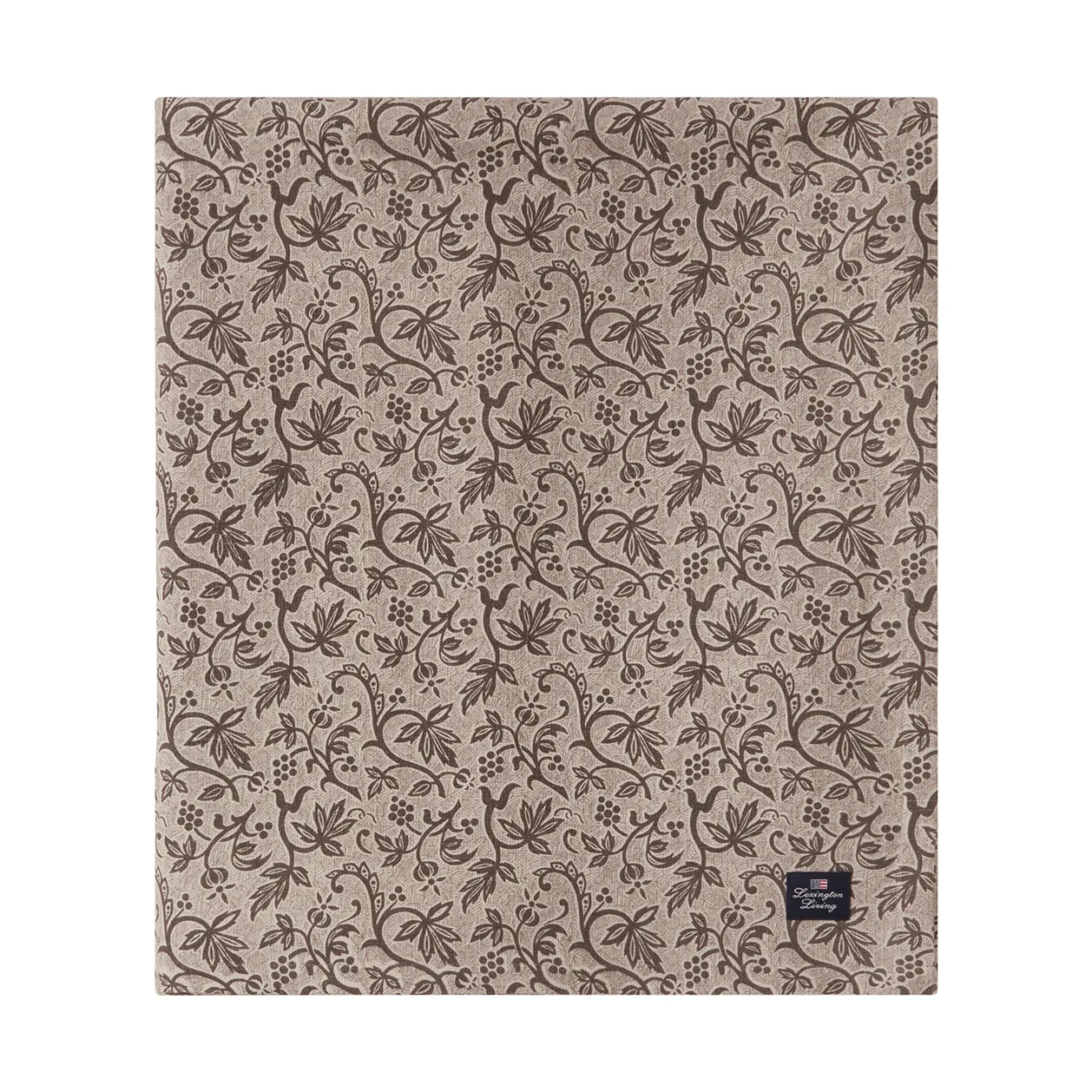 Mantel Printed Recycled Cotton 150x250 cm, Light beige Lexington
