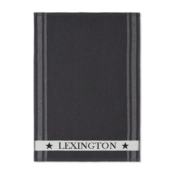 Paño de cocina Icons Cotton Terry 50x70 cm, Dark gray-white Lexington
