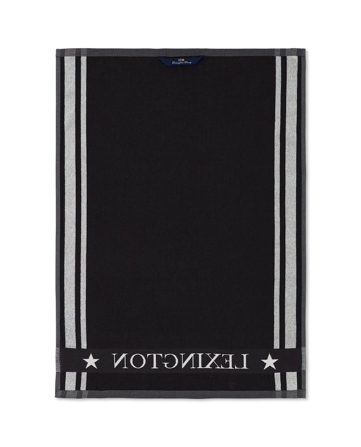 Paño de cocina Icons Cotton Terry 50x70 cm, Dark gray-white Lexington