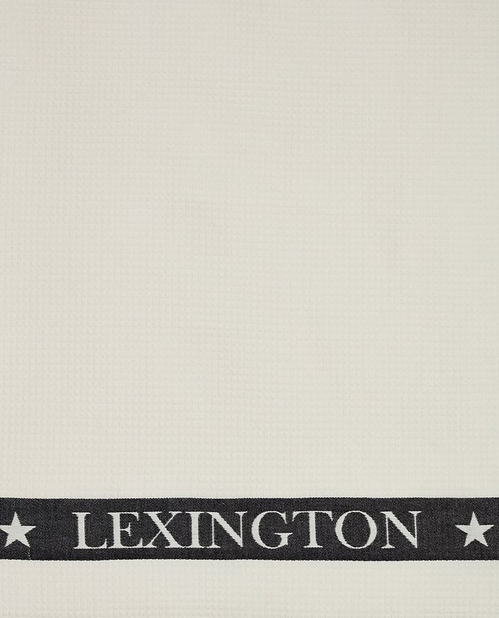 Paño de cocina Icons Cotton Waffle 50x70 cm, White-dark gray Lexington