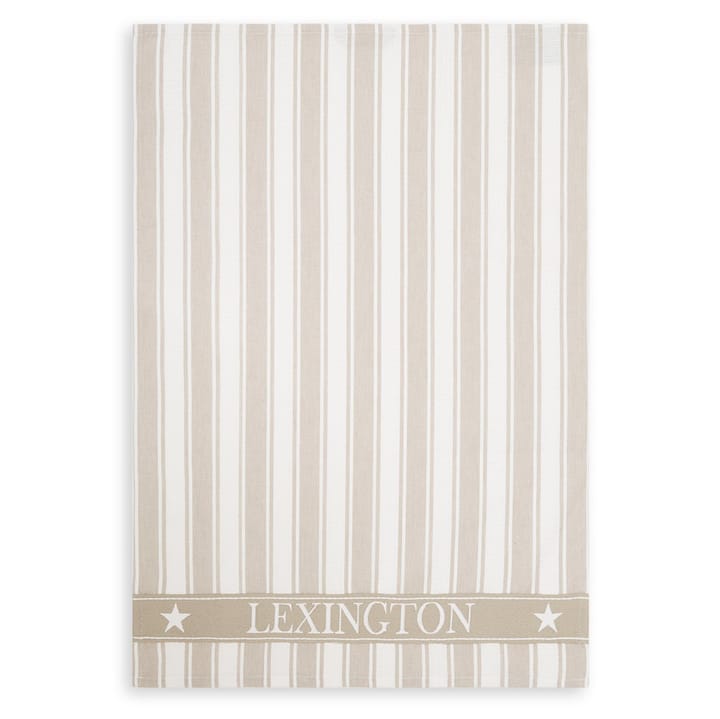 Paño de cocina Icons Waffle Striped 50x70 cm - Beige-white - Lexington