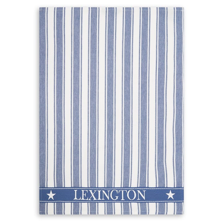 Paño de cocina Icons Waffle Striped 50x70 cm - Blue-white - Lexington