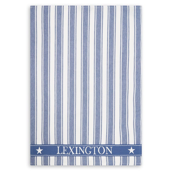 Paño de cocina Icons Waffle Striped 50x70 cm - Blue-white - Lexington