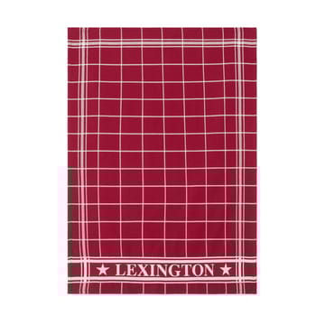 Paño de cocina Lexington checked 50x70 cm - Rojo-blanco - Lexington