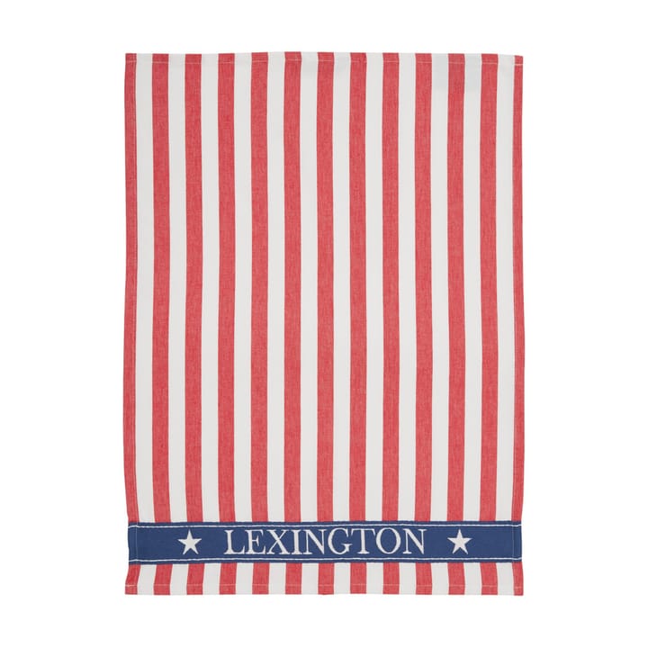 Paño de cocina Lexington Striped 50x70 cm - rojo - Lexington