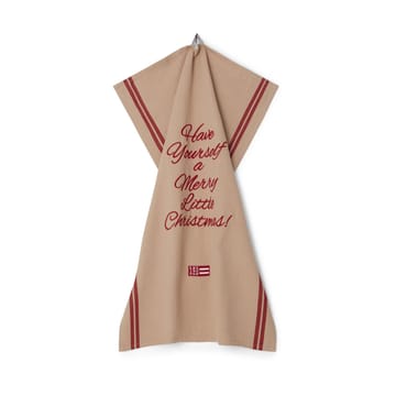 Paño de cocina Merry Little Organic Cotton 50x70 cm - Beige-red - Lexington