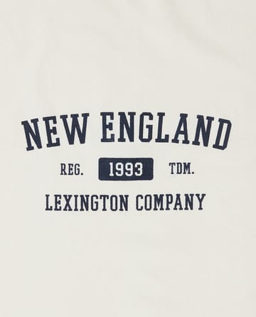 Paño de cocina New England Cotton Twill 50x70 cm - Off White-blue - Lexington
