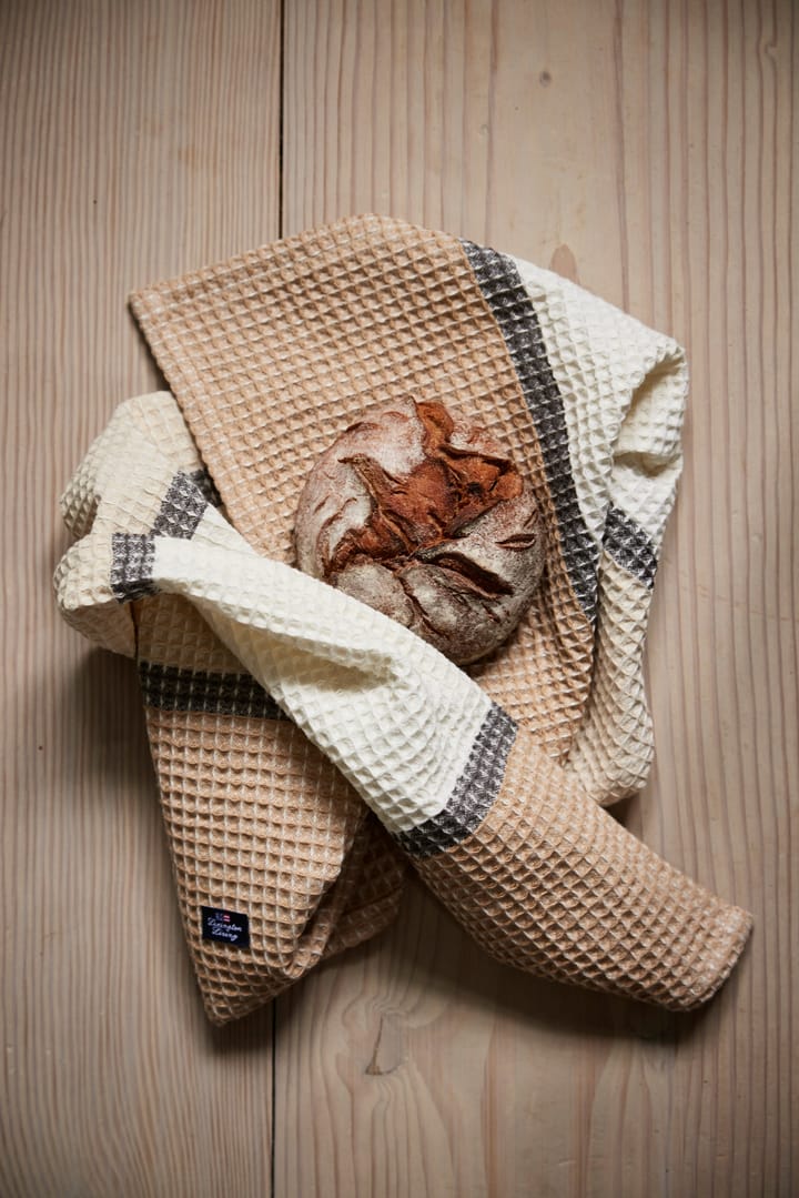 Paño de cocina Organic Cotton Waffle 50x70 cm, Beige Lexington