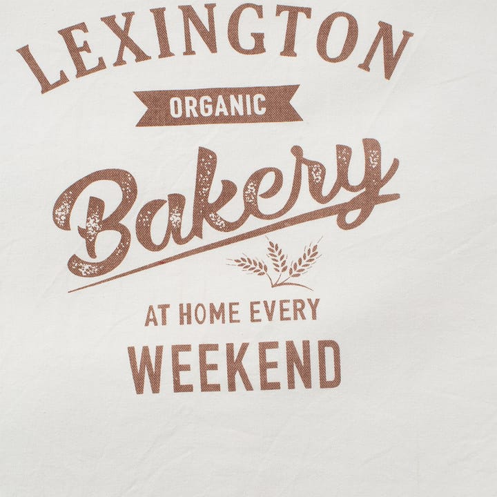 Paño de cocina Printed Cotton Twill 50x70 cm - Off white-marrón - Lexington