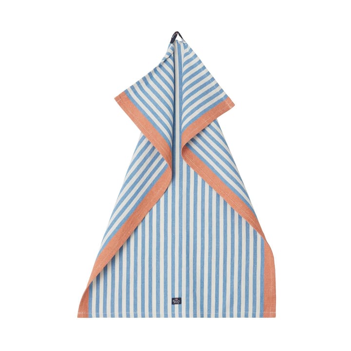 Paño de cocina Striped Cotton Linen 50x70 cm - Blue - Lexington
