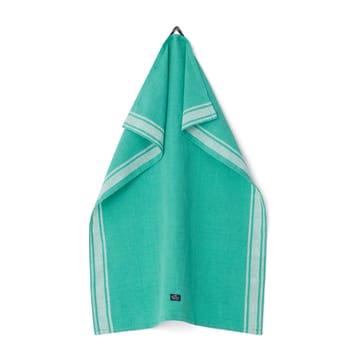 Paño de cocina Striped Linen Cotton 50x70 cm - Verde-blanco - Lexington