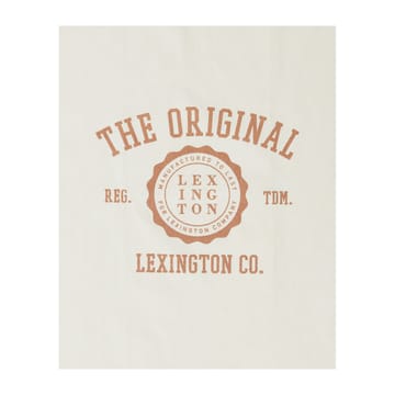Paño de cocina The Original Cotton Twill 50x70 cm - Off White-brown - Lexington