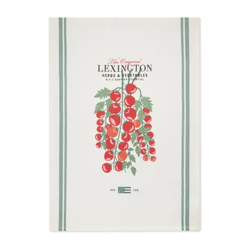 Paño de cocina Tomato 50x70 cm - blanco-rojo - Lexington