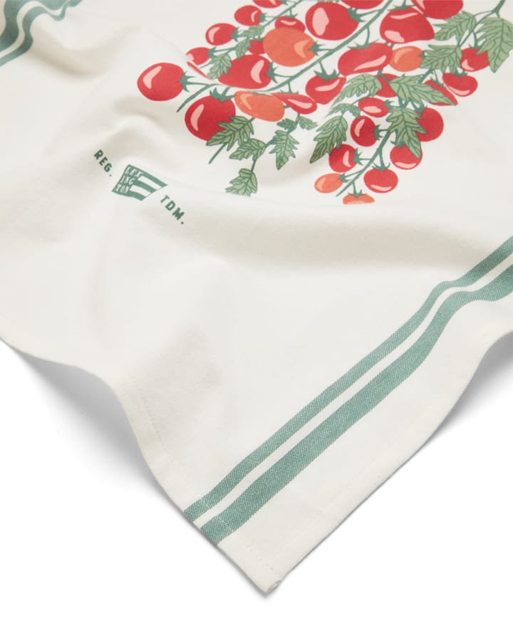 Paño de cocina Tomato 50x70 cm, blanco-rojo Lexington